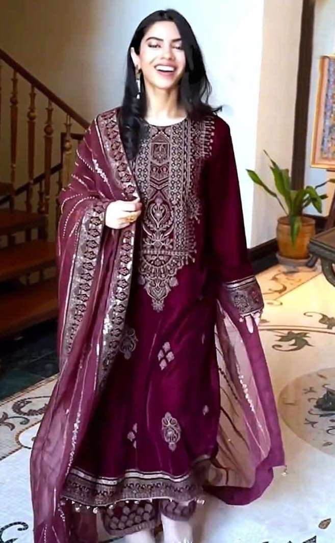 ANAMSA  255  Semi Stitched by Anamsa 